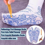 Reflexology Socks Massage Socks & Reflexology Socks with Pressure Points Foot Ache Relief Remedy