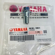 ORIGINAL YAMAHA SNIPER150 Y15/AEROX/LC135 BOLT SCREW (FRONT BRAKE CALIPER BRACKET) (90105-10831) NVX