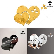 High grade mirror sticker Love design Enhance visual appeal of the room