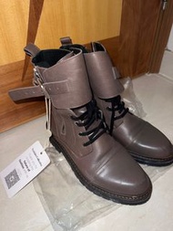 ALLSAINTS 真皮軍靴 leather combat boots military biker