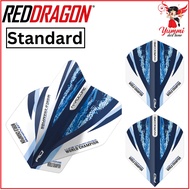 Red Dragon Dart Flight Luke Humphries White & Blue Hardcore Standard