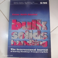 FOCUS NORTH AMERICA BULK SOLIDS HANDLING MAGAZINE VOLUME 16 NUMBER 3 JULY/SEPTEMBER 1996