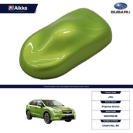 AIKKA SUBARU J9U / PLASMA GREEN / 2K PAINT / CAR AND MOTOR / DIY COLOR