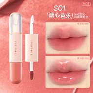 【ReadyStock】橘朵双头唇釉哑光口红亮面口红Judydoll double ended Lipstick Lipgloss Long Lastiong Glossy Makeup Liquid