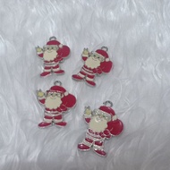 Christmas charm Material/ diy santa clause/Bracelet Material/ diy charm Material/Christmas diy charm