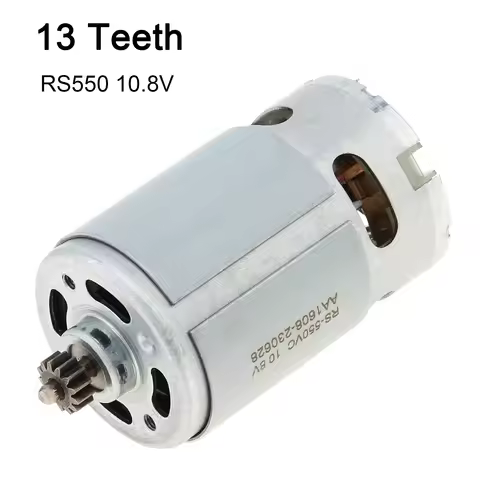 RS550 DC Motor 13 Teeth 10.8V Micro Brush Motor Fit for BOSCH GSR10.8-2-LI / GSR10.8V / Electric Dri