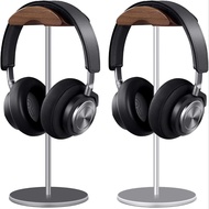 實體店鋪/SF(清貨區)(🈹🈹限今日特價$128)Walnut Wood & Aluminum Headset Headphone Stand Holder, Solid Heavy Base for