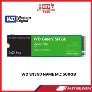 WD CSSD GREEN SN350 NVME M.2 500GB PCIE GEN3 SSD