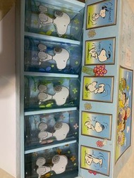 全新 snoopy 史努比 玻璃杯 1套5隻
