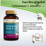 Herbs Of Gold Women's Multi Plus 90 Tablets