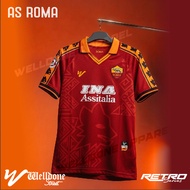 WORLDCUP SERIES ASROMA CLUB RETRO JERSEY FOOTBALL JERSEY/ SUPPORTER JERSEY/ VINTAGE JERSEY/ CLASSIC 