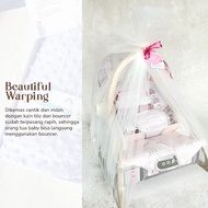 Baby Bouncer Hampers Premium + Feeding Set Silicone BPA FREE Haleys co - already packed in beautiful