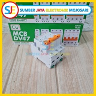 MCB DV 3P 16A 32A MCB DV47 3 Phase 16 Ampere 32 Ampere/