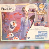 全新貨 disney Frozen 冰雪奇緣 elsa 公主 puzzle elsa 小白 兒童生日新年聖誕禮物