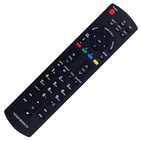 N2QAYB000570 Remote Control Compatible with Panasonic TV TC-32LX44 TC-60PS34U TC-P5032 TC-P50PX34 TC