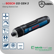 Bosch Cordless Screwdriver / Obeng Baterai 3.6Volt GO Gen3