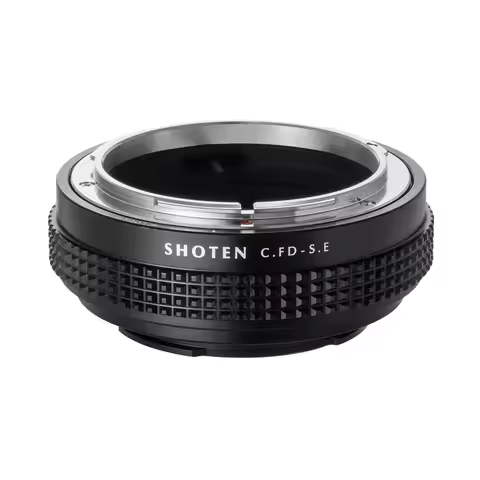 Shoten C.FD-S.E Adapter for Canon FD Mount Lens to Sony E Mount Camera NEX ZV-E10 FX30 A7R2 A7S3 A92