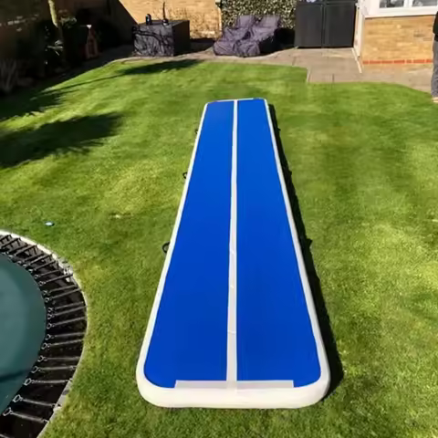 Inflatable Air Mat Tumble Gymnastics Track Fitness Airtrack Gymnastics Mat Yoga Tumbling Mat for Che