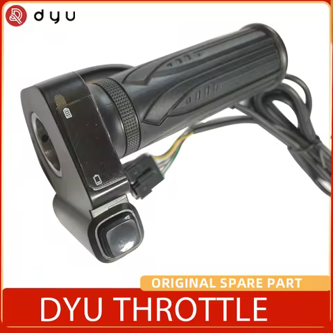 36V Throttle with Cruise Button for DYU C3 C4 Ebike and JETSON Atlas Electric Bike Compatible with J