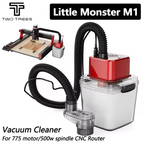TWO TREES Vacuum Cleaner Suitable for 500w spindle 775 motor machine Little Monster M1 CNC Router En