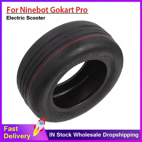80/60-5 Outer Tyre Vacuum Tubeless Smooth Tire For Ninebot Gokart Pro Kart Kit Tire Front Wheel Tyre