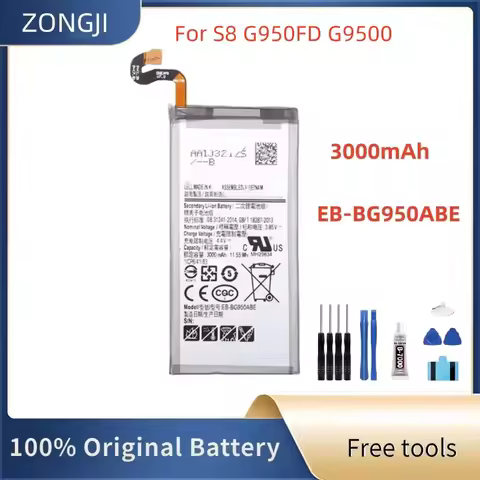 New Battery EB-BG950ABE EB-BG950ABA 3000mAh For Galaxy S8 SM-G9508 G950F G950A G950T G950U G950V G95
