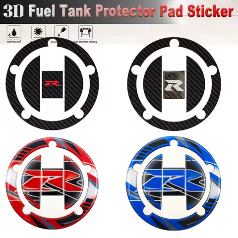 For Suzuki GSXR Tank Cover protector LOGO Stickers Motorcycle Accessories GXR 1000 750 600 400 K3 K4