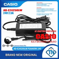 24V 2.5A AD-E24250LW AC Power Adapter for Casio PX-758 PX-758M PX-780 PX-780M PX-830 PX-850 PX-860 P