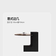 Italian 4 E0 coffee solid wood combination round Nordic small apartment tea table