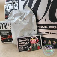 POP MART 泡泡瑪特 Mega Space Molly 太空人 Molly × Kennyswork Space molly 100％ Series 01 Watermelon 西瓜