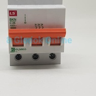 Mcb Ls / Mcb 3 Phase 25a / Mcb 3 Pole 25a / Miniature Circuit Breaker