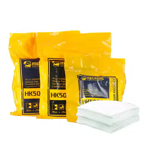 Mechanic Soft Cleanroom Wiper High Microfiber Anti-static Non Dust Cloth for Phone Pad Tablet Camera
