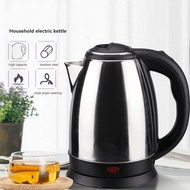 【Ready Stock】3 pin plug Stainless Steel Electric Automatic Cut Off Jug Kettle Tea Maker Water Heater Boiler