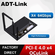 [Customized]ADT-Link 2024 New F9G OcuLink to PCIE 4.0 x16 GPU Adapter eGPU For NUC / ITX / STX / Not
