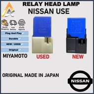 MADE IN JAPAN Miyamoto Nissan Genuine Sentra X-Trail Almera Latio 4 Pin Head Lamp Power Relay 25230-