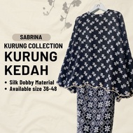 ZOE ARISSA Sabrina Kurung Kedah Muslimah Textured Kurung Songket Sulam Wanita Baju Raya KURUNG MODEN