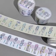 Original MBTI 16 Personality Punny Nosedga Sticker Roll Guka Scrapbooking Decorative Elements INS St