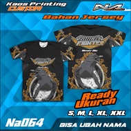 Kaos Jersey BURUNG Printing SINGLE FIGHTER KACER High Quality Bisa Request Custom - NA STORE