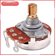 [pugwsl] 5x B250K Short Split Shaft Pot Potentiometer For Electric Guitar Audio Tone