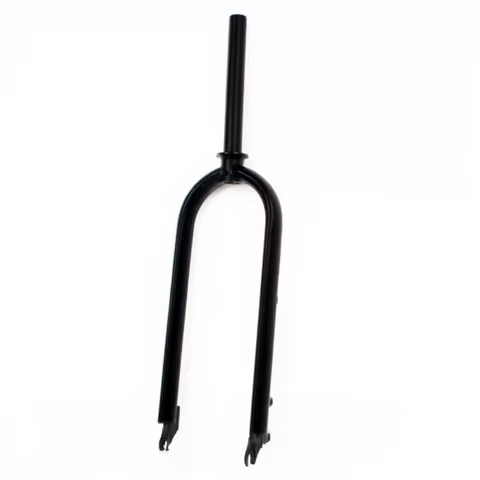 26x4.0 Extra Wide Fat Tire Fork, High Carbon Steel Rigid Fork for 26" Snow Bike, Off-Road Beach Bike