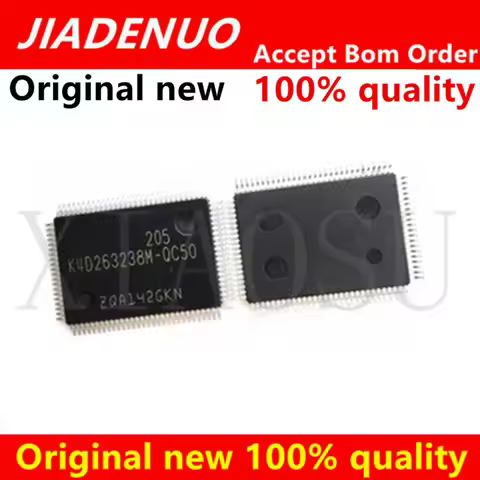 (1piece)100% New K4D263238F-QC50 K4D263238D-QC50 K4D263238M-QC50 QFP-100 Chipset