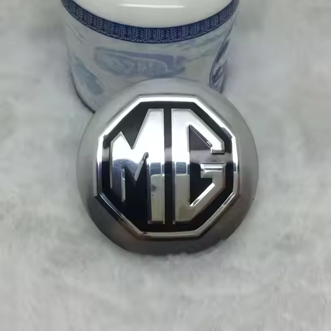For MG Logo for MG 3 5 6 7 GS TF ZR ZS EZS Morris 3 Car Accessories Wheel Center Emblem Decal 4PCS R