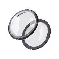 อุปกรณ์ป้องกันเลนส์หมุนได้สำหรับ Insta360 X5กล้องเพื่อการกีฬาอุปกรณ์เสริมอุปกรณ์ป้องกันเลนส์กันรอยขี