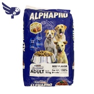 Nutri Chunks Alphapro Regular Bites Adult 10kg - Beef Flavor - For All Breeds - Dog Food Philippines