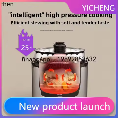 S7 Electric Pressure Cooker Small Mini 2L Multifunctional 2-3 People Small Capacity Electric Pressur