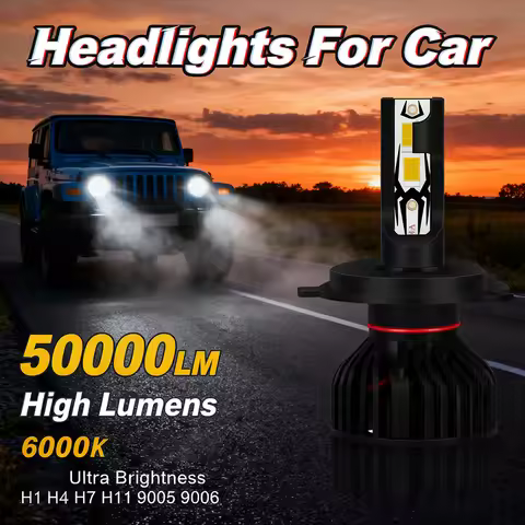 150W 50000LM Canbus H4 H7 H1 LED H8 H9 H11 9005 9006 HB3 HB4 Car LED Headlight Auto Fog Lamp LED Bul