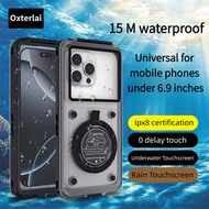 Waterproof mobile phone case diving mobile phone case universal 5.9-6.9 inch mobile phone underwater