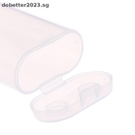 [DB] Waterproof Clear Holder Storage Box Plastic Safety Case For 2 Sections 18650
 [Ready Stock]