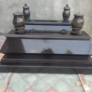 kijing makam marmer andesit hitam 