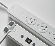 【MIT金選獎】客製版電源線/準好拔嗶嗶延長線(晝光白)/偵測電流